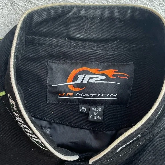 Vintage Nascar JH Designs Dale Earnhardt Jr Racing Jacket - Picture 5 of 5